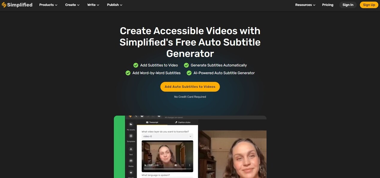 Auto Subtitle Generator Outil IA: Auto Subtitle Generator