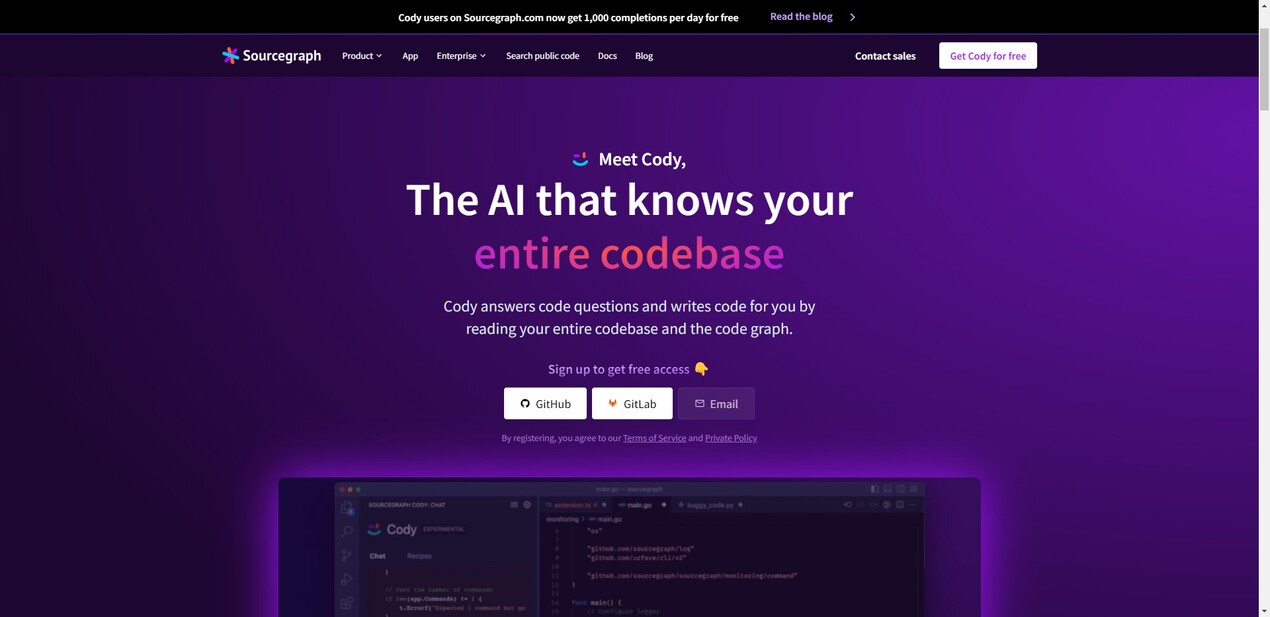 
Cody for Sourcegraph
