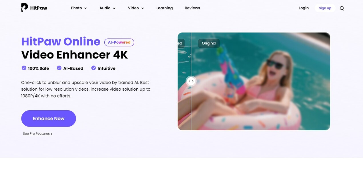 
              HitPaw Online Video Enhancer            
