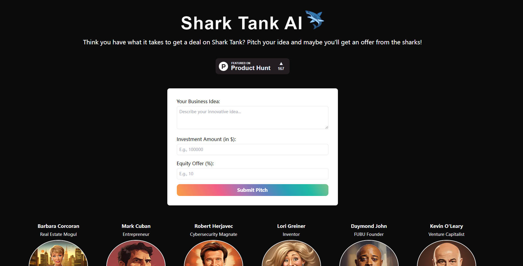 
SharkTank AI
