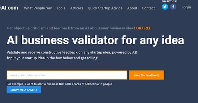 
              Validator AI            
