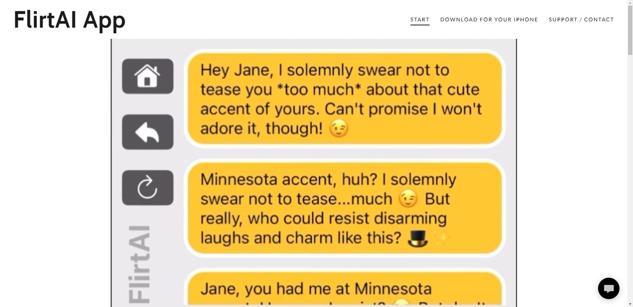 Outil IA: FlirtAI App