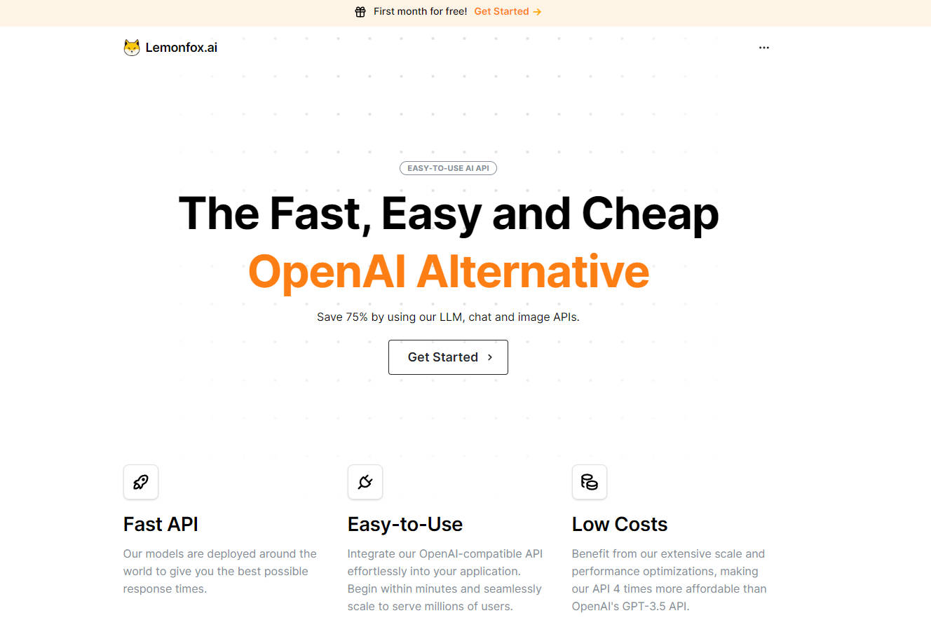 
Lemonfox.ai

