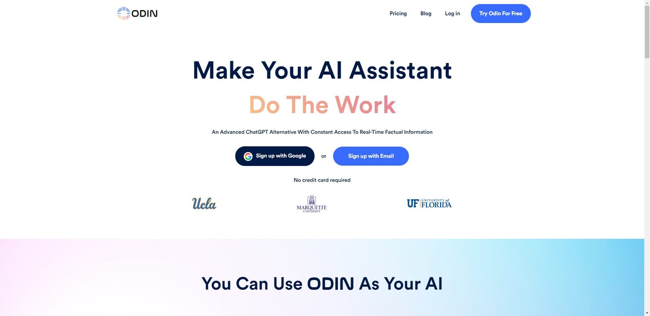 
              Odin AI            
