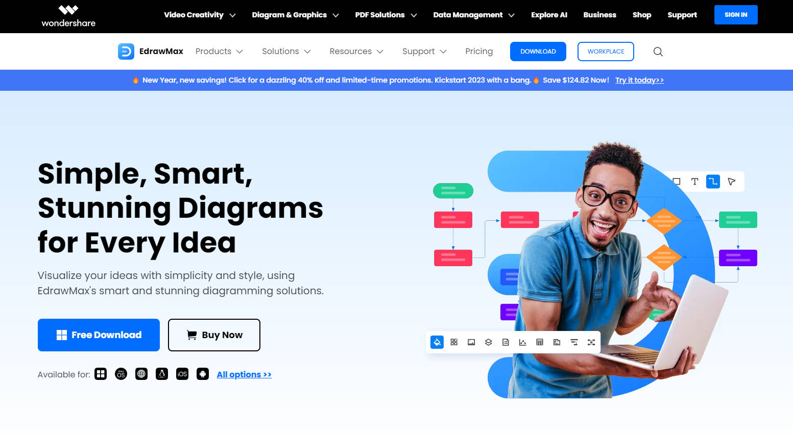 
              Wondershare EdrawMax            

