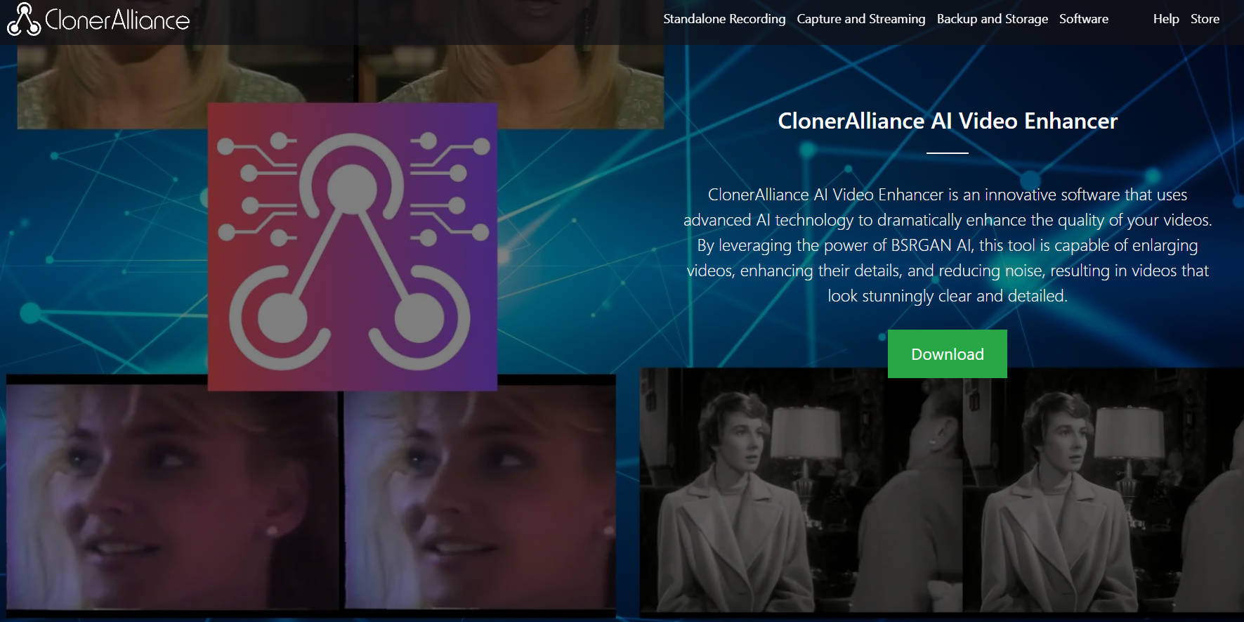 ClonerAlliance AI Video Enhancer