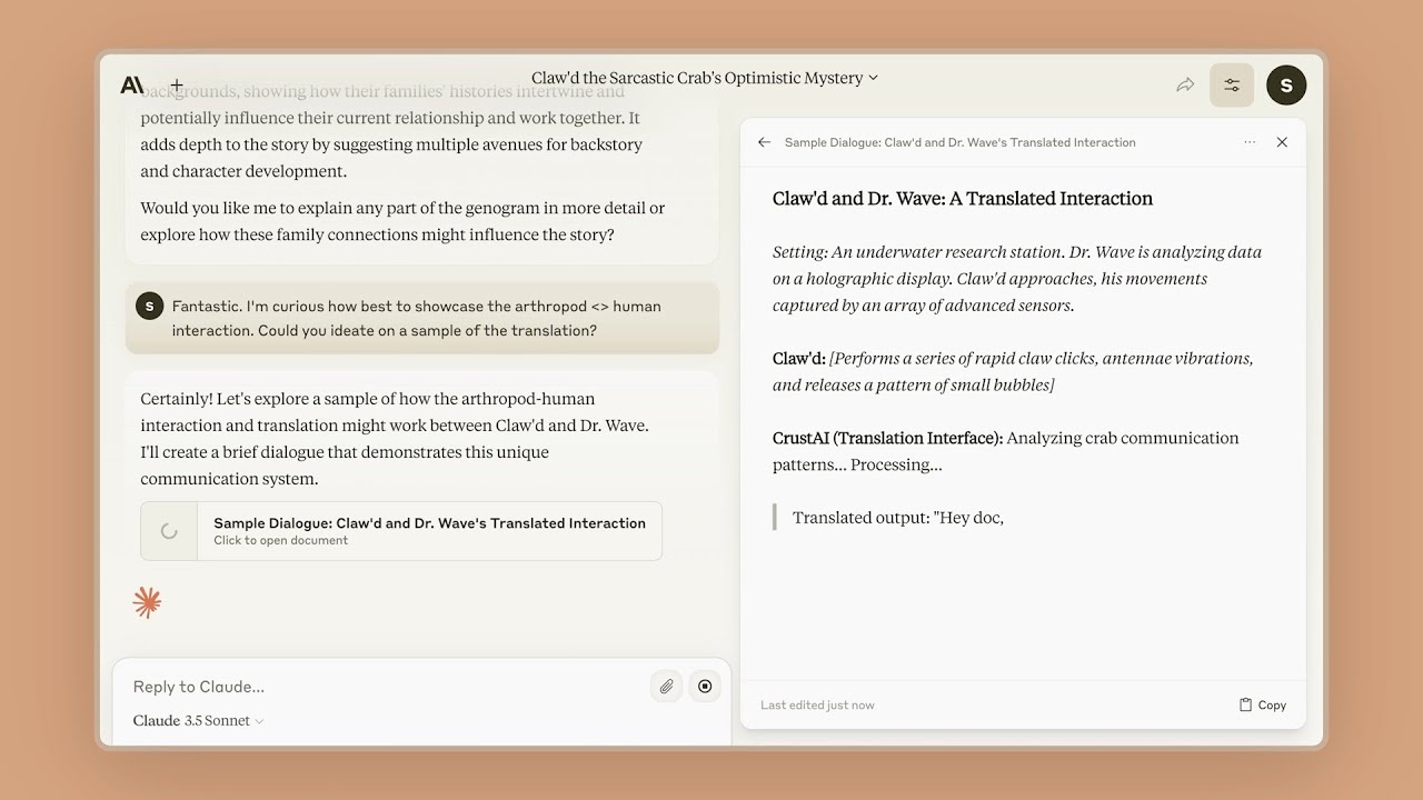 Futur-IA:&nbsp;Claude 3.5 Sonnet comme partenaire d'écriture