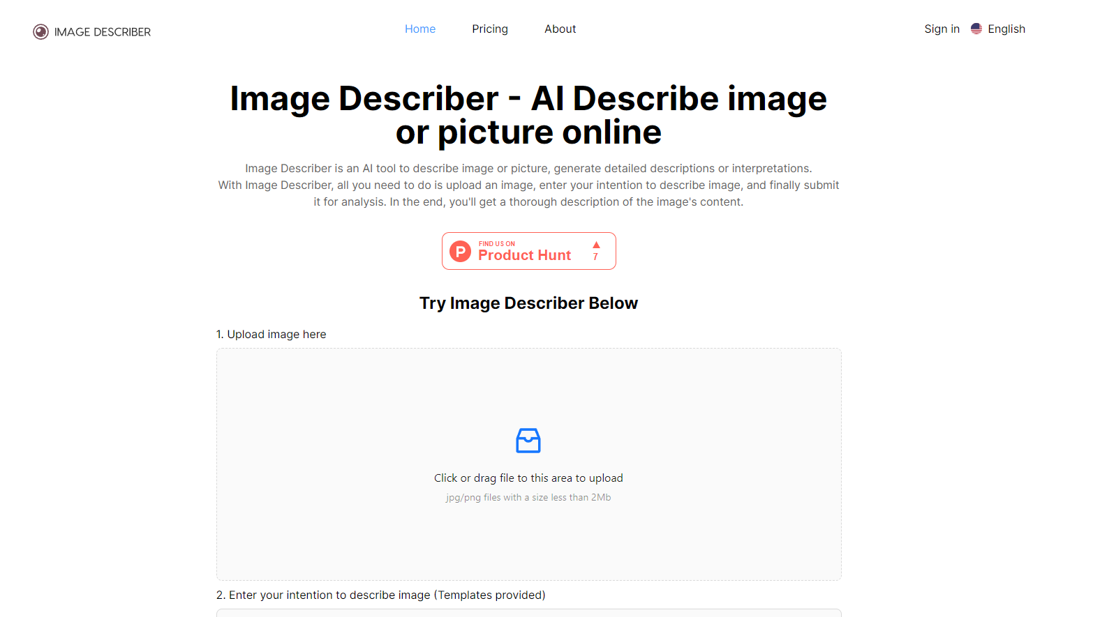 Image Describer