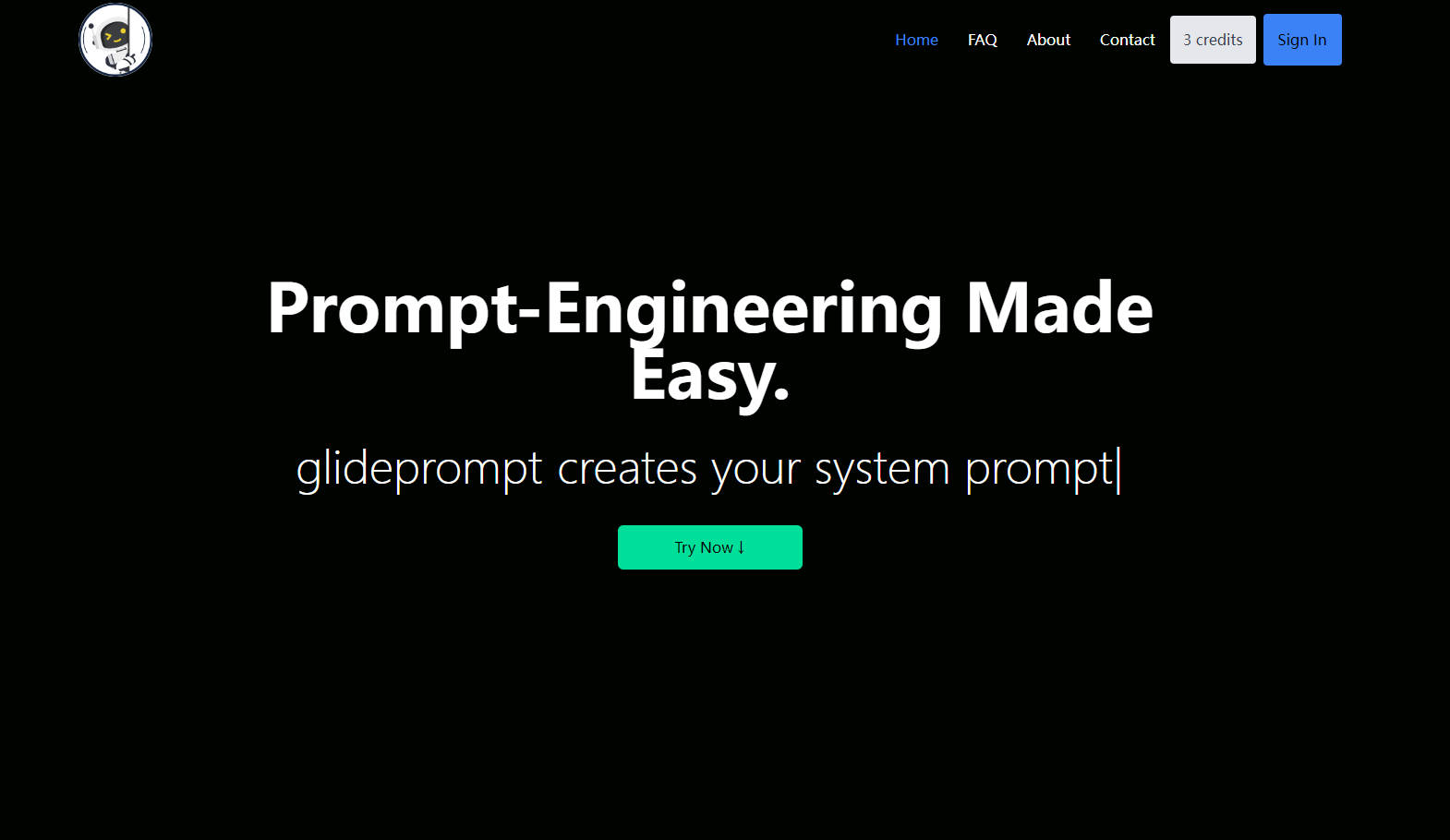 
glideprompt 
